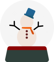 snow man icon, Christmas seasonal. png
