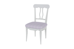Sofa chair created from a 3D program png