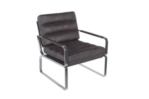 Sofa chair created from a 3D program png