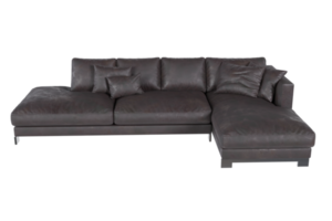 Sofa chair created from a 3D program png