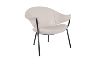 Sofa chair created from a 3D program png