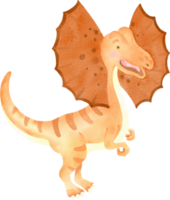 Dinosaurier-Aquarell-ClipArt png