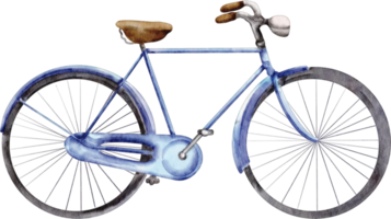 watercolor bicycle clip art element png