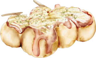 élément d'art clip takoyaki png