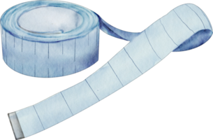 watercolor measuring tape png