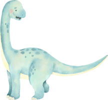 vattenfärg dinosaurie klämma konst png