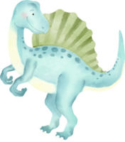 dinosaur watercolor clip art png