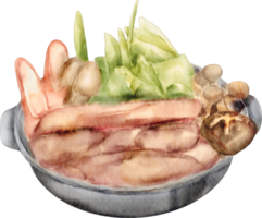 elemento de imágenes prediseñadas sukiyaki png