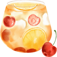 watercolor juice clip art png