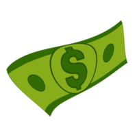 verde dollaro denaro contante png