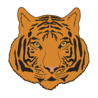 Cute Tiger Face png