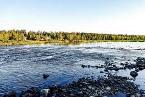 Landscape in summer photo