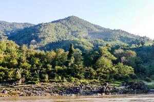 Rural landscape in East Asia photo