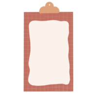 Daily Planner Memo Note Paper. Cute Notepad. png