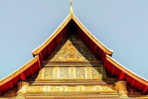 Ancient Buddhist temple in East Asia photo