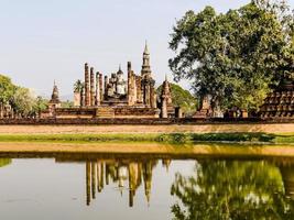 Ancient Buddhist temple in East Asia photo