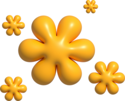 3D yellow stars sparkle firework, Decoration twinkle, shiny flash. Glowing light effect stars and bursts png