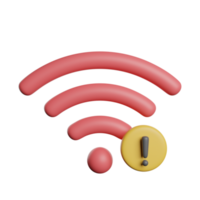 Wifi alarm signaal png