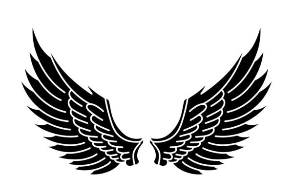 free vector angel wings