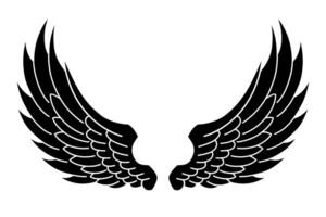 free vector angel wings