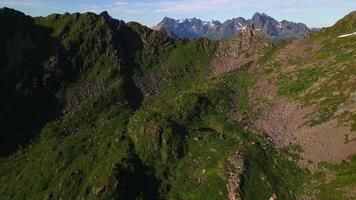 Djevelporten in Lofoten Islands, Norway by Drone video