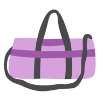 ilustración de bolsa de fitness png