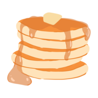 pancake mano disegnato png