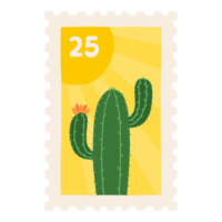 Doodle Postage Stamp Illustration png