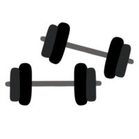 Dumbbells Hand Drawn png