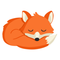 illustration de personnage de renard png