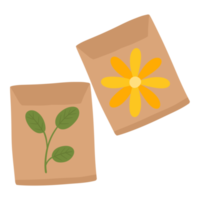 Pack of Seeds Illustration png