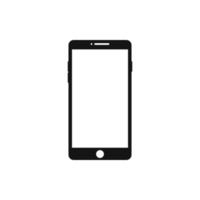 Smartphone icon isolated on white background vector