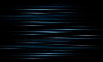 desenfoque de velocidad azul abstracto en vector de fondo negro