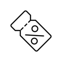 plantillas de diseño de vector de icono de cupón