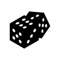 Dice icon vector design templates