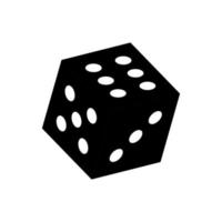 Dice icon vector design templates