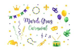 Mardi Gras Carnival vector