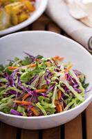 Cole slaw salad for an outdoor picnic photo
