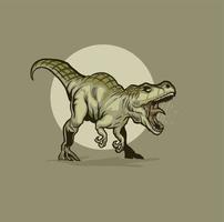 Dinossauros realistas T-Rex 236173 Vetor no Vecteezy