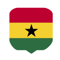 diseño de la bandera de ghana png