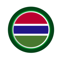 país de la bandera de gambia png