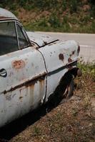 Old car detail photo