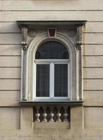 Prague window closeup photo