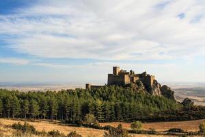 castillo medieval de loarre, españa foto