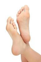 Healthy female feet photo