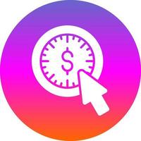 Pay Per Click Vector Icon Design