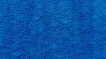 Blue towel texture as a background photo