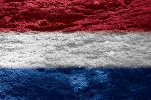 netherlands flag texture as background photo