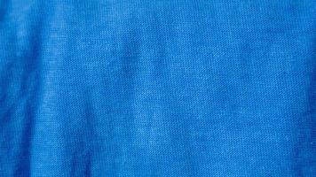 textura de tela azul como fondo foto