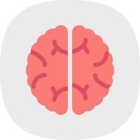 diseño de icono de vector de cerebro